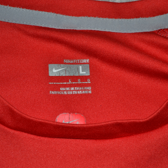 NIKE FITDRY ATHLETIC FITNESS SHIRT - Picture 5 of 8